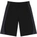 PUMA Boys' Core Essential Athletic Shorts - Black/Grey Stripe - Size Medium - Buy Online on GoSupps.com