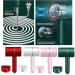barenx Hammer Hair Dryer Constant Temperature Fast Drying Blow Dryer 3 Gears Hot & Cold Wind for Home Travel US Plug - White - Buy Online on GoSupps.com