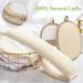 Exfoliating Loofah Back Scrubber Set with 2 Sponge Pads - Deep Cleaning for Men and Women - Buy Online on GoSupps.com