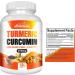 VITAMISAN Turmeric Curcumin 2100mg with Ginger & Black Pepper 2 Pack (120 Capsules Each) Herbal Supplement for General Wellness Non-GMO Made in USA - Buy Online on GoSupps.com
