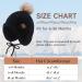 XIAOHAWANG Winter Baby Hat with Velvet Lining - Earflap Toddler Beanie for Boys and Girls 6-18 Months (Black) - Buy Online on GoSupps.com