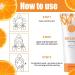 Orange Exfoliating Gel - Natural Peeling Scrub for Face & Body | Deep Cleansing & Moisturizing for Radiant Skin - Buy Online on GoSupps.com