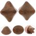 Minkissy 4-Piece Wenge Health Ball - Thai Wooden Massager for Hand Exercises Trigger-Point Muscle Relief and Fitness | 7x7x7cm - Perfect Stress Relief Tool - Buy Online on GoSupps.com
