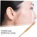 NOLITOY Earwax Removal Tool - Wooden Ear Cleaner & Curette - Multifunctional Ear Pick & Scoop for Adults & Children - Buy Online on GoSupps.com