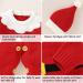 Forthcan Baby Christmas Knitted Sweater Romper Jumpsuit | Newborn Boys Girls Onesies 3-6 Months Red - Buy Online on GoSupps.com