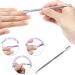 4-Piece Stainless Steel Cuticle Trimmer Nail Nipper Set - Nail Care Kit for Ingrown Toenails, Acrylic Nails, and False Nails - Silver - Buy Online on GoSupps.com