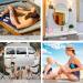 Anuige Travel Bottles Travel Bottles for Toiletries Leak Proof Refillable Silicone Travel Containers Travel Containers for Shampoo Conditioner Lotion Body Wash(14 Pack) - Buy Online on GoSupps.com