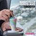 tweexy Hinge Untippable Nail Polish Bottle Holder | Anti-Spill Stand with Smartgrip Airlock Suction | Unicorn Nail Art Tools & Accessories - Buy Online on GoSupps.com