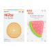 Nuby 100% Silicone Fruit Teether 3M+ - Orange & Watermelon Combo - Buy Online on GoSupps.com