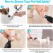 GHG Dog Nail Grinder - LED 3-Speed Rechargeable Pet Trimmer for Quiet Grooming - Ideal for Dogs & Cats - Buy Online on GoSupps.com