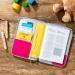 Luxdag U-Magazine Case with Zipper - Felt Organizer for Children's Exam Booklet & Vaccination Pass - Perfect Gift for Expectant Mothers - Light Gray & Pink Bear & Bunny Motif - Buy Online on GoSupps.com