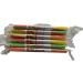 100 X Fruit Salad Rainbow Rock Sticks Handmade Traditional Rainbow Classic Sweets Retro Seaside Gift Wholesale Confectionery - Buy Online on GoSupps.com