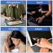 Adjustable Finger Support Brace - 2-Piece Finger Rails & 5-Piece Protection for Sprains Arthritis & Swollen Fingers - Lollanda - Black - Buy Online on GoSupps.com