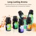 Fresh Essential Oils Set - 6x10ml Aromatherapy Gift Kit for Diffusers & Humidifiers - Tea Tree Lavender Peppermint & More - Buy Online on GoSupps.com