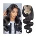 Human Hair Toppers Body Wave Silk Base Topper with Baby Hair 8-22" Chinese Remy Hair Natural Scalp Hair Piece with 4 Clips Ideal for Thinning Hair (Color : 14 inches Size : 12X13cm) 12X13cm 14 inches