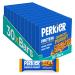 Perkier Crunchy Peanut Snack Bars (30 Pack) Vegan Gluten Free Protein High Fibre Crunchy Peanut 30 count (Pack of 1)
