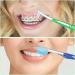 Tyqour Orthodontic Toothbrush Set - 4 Pieces Double V-Trim Tuft for Braces & Interdental Cleaning | Ideal for Dental Hygiene - Buy Online on GoSupps.com