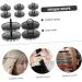 BESPORTBLE 10Pcs Adjustable Head Massage Brush Portable Shampoo Brush for Deep Cleansing Relaxation Ergonomic Design for Home Travel - Buy Online on GoSupps.com