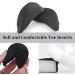 4 Pairs Foam Toe Inserts for Shoes Too Big - Toe Fillers for Women Men, Black & Beige Shoe Fitters - Buy Online on GoSupps.com