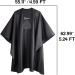 Shop Professional Waterproof Hair Dye Cape - Stylish Salon Apron for Men & Women | Barber Hair Cutting & Coloring Apron with Window - Buy Online on GoSupps.com