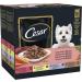 CESAR Deliciously Fresh Dog Pouches Favourites in Sauce 48x100g Mixed Selection 2.4 kg (Pack of 2) - Buy Online on GoSupps.com