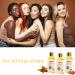 3 Pack Face Oil Gua Sha Set - Organic Rosehip Seed Oil Vitamin E & C - Facial Massage Oil & Gua Sha Tool - Buy Online on GoSupps.com
