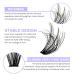 Shop 3D Individual Eyelashes | DIY Cluster Lashes 16-20mm | Fluffy D Curl | International Shipping - Buy Online on GoSupps.com