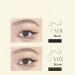 Double Tip Lower Eyelash Pencil Long Lasting Waterproof Liquid Eyeliner Two-Claw Bottom Lashes Pencil 0.01MM Waterproof Anti-Smudge (Brown+Black) - Buy Online on GoSupps.com