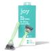 Joy. The Teal One, Teal Razor with 2 Cartridges
