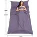JITTY Sleeping Bag Liner 83x45 - Travel Sheet for Camping, Backpacking, and Hiking | Grey Blue - Ideal for Business Trips, Mountain Climbing, Hostels, and Train Travel - Buy Online on GoSupps.com