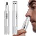 Setauoo Mens Nose Hair Remover Nose Hair Trimmer 2in1 for Face Beard Foot Hand Hair Easy Cleaning Nose Hair Trimmer Hair Device With White Nose + Razor