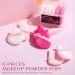 Shop BS-MALL Triangle Powder Puff - Soft Makeup Sponge Set for Loose Powder Body Powder & Foundation - Pack of 7 (A-Pink - Buy Online on GoSupps.com