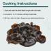 Soeos Premium Dried Black Fungus 7oz - Compressed Woodear Mushroom - Pack of 1 - Buy Online on GoSupps.com