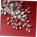 FRCOLOR 1pc Photography Props Bridal Barrette Pearl Clips for Hair Bridal Leaf Flower Hair Bride Hair Clip Pearl Hair Pin Fashion Headwear Pearl Tiara Wedding Hair Comb Dinner Party - Buy Online on GoSupps.com