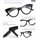 GUD Cat-Eye Reading Glasses for Women - 5 Pairs +4.00 Readers - Stylish Small Size Eyewear - Buy Online on GoSupps.com