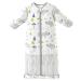 Chilsuessy Baby Sleeping Bag 3.5 Tog Winter Sleeping Sack Wearable Blanket for Kids Adjustable Length Removable Sleeves Toddler Sleeping Bag for Boys Girls Cute rhinoceros 90cm/1-3 Years