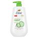 Dove Body Wash with Pump Refreshing Cucumber and Green Tea Refreshes Skin Cleanser That Effectively Washes Away Bacteria While Nourishing Your Skin 30.6 oz