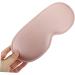 Angoily 3D Blackout Silk Sleeping Mask | Satin Eye Cover for Ultimate Comfort | Sleep Eye Mask with Memory Foam | Travel & Home Use - Pink - Buy Online on GoSupps.com