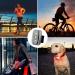 LED Safety Light Clip On Strobe/Running Lights 2-Pack - High Visibility for Runners, Cyclists, Hiking - 5 Lighting Modes - Black - Buy Online on GoSupps.com