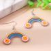 Feyley Earrings - Acrylic Pendant Earrings for Women | Lightweight Cartoon Fashion Jewelry for Everyday & Casual Dates | Colorful Rainbow Design - Buy Online on GoSupps.com
