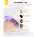 BURANO Cat Eye Gel Nail Polish 7.3ml Soak Off UV LED Glitter Magnetic Gel Nail Polish Holographic Cateye Gel Polish for Women DIY Home (MY21) - Buy Online on GoSupps.com