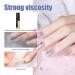 Nail Rhinestone Glue Gel Solid Nail Glue Gel Nail Glue Extra Strong Nail Builder Gel Nail Glue for Press on Nails Nail Bond Glue Soak Off Gel Clear No Wipe Adhesive Nail Extension Glue Nail Glue 5ml - Buy Online on GoSupps.com