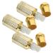Rorpoir 3 pieces bottle of etheric oil roller bottles with screw cap roll bottles for essential oils Roller bottle of empty perfume bottles Oil roller travel ball ball