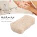 Buy Soft Konjac Exfoliating Face Sponge | Eco-Friendly Lightweight Shower Scrubber for Home & Travel - Ideal for Face & Body - Buy Online on GoSupps.com
