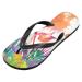 Shop Mnsruu Tropical Flower Flamingo Bird Flip Flops - Multicolor & Stylish Comfort for Summer | International Shipping - Buy Online on GoSupps.com