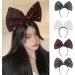 amangul Big s Headband knot Hair Hoop knot Ear Headband For Women Girl Big s Headwear Hair Bands(Pink) - Buy Online on GoSupps.com