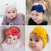 DOOBOI 12pcs Baby Girls Nylon Headbands with Chiffon Flower Bows - Hair Accessories for Newborns & Kids - Buy Online on GoSupps.com