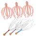 Frcolor 1 set head massager hair growth with scalp massager Handhair Tool Multifunction massager Head and head skin massage device depth mop