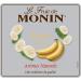 MONIN Banana Fruit Mix Puree 1L - Vegan-Friendly Allergen-Free 100% Natural Flavours - For Cocktails and Frappes - Buy Online on GoSupps.com