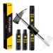 HxyGogo Bond and Seal Lash Glue 2 in 1 for DIY Cluster Lashes Lash Bond and Seal Super Strong Hold 72 Hours Latex Free Waterproof Mascara Wand Lash Glue for Sensitive Eyes (A) Lash Bond and Seal-Pink